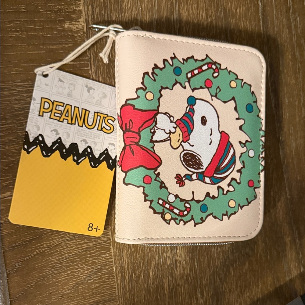 NWT Loungefly Peanuts Snoopy Holiday Wallet